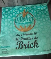 Feuilles de brick