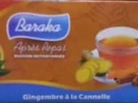 Boisson instantanée gingembre cannelle