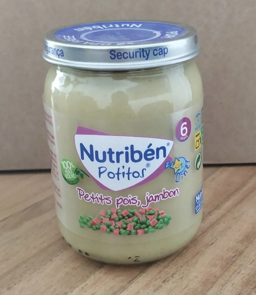 YUKA Potito Petits pois jambon