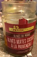 Olives vertes cassées a la provençale