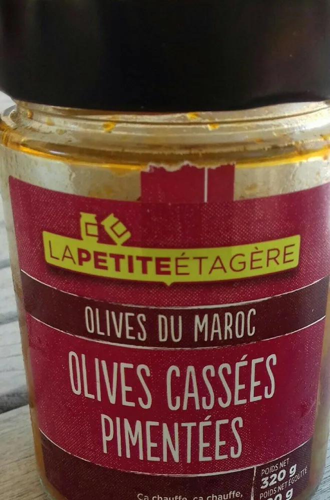 olives cassées pimentées