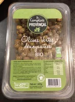 Olives vertes dénoyautérs bio
