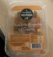 Olives vertes dénoyautées à l’orientale