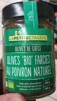 Olives 'Bio' farcies au poivron nautrel
