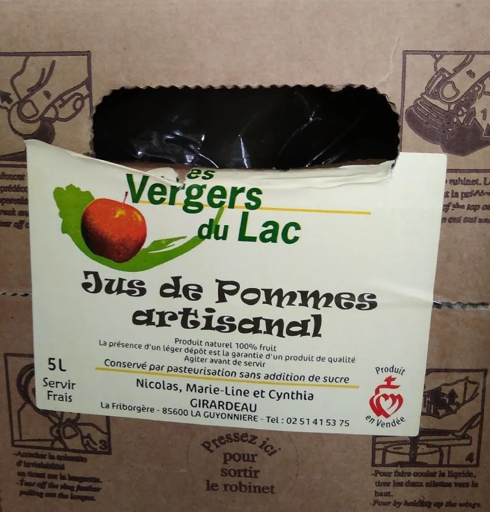 Jus de pomme artisanal