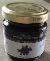 Confiture extra myrtille sauvage