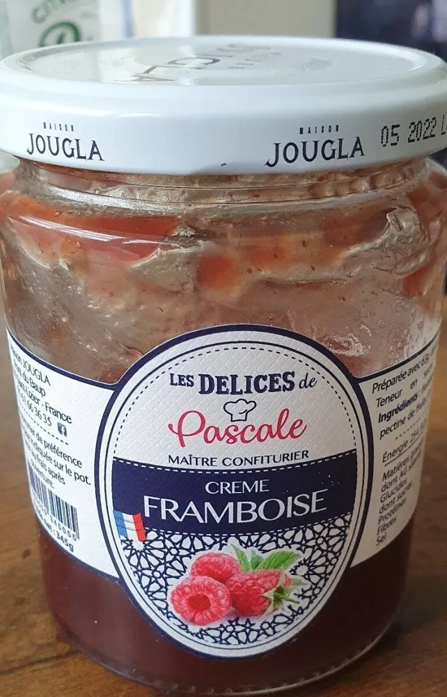 Crème framboise
