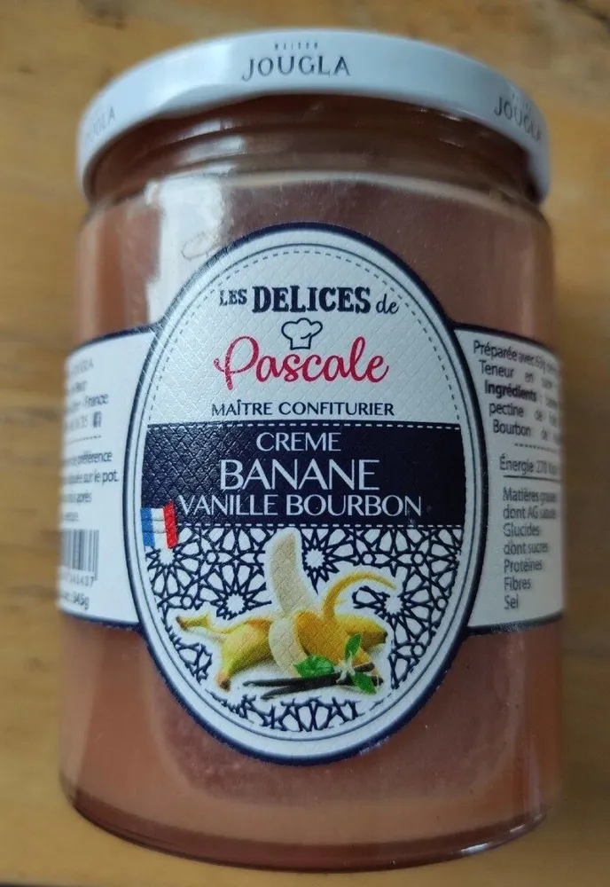 Crème Banane Vanille Bourbon