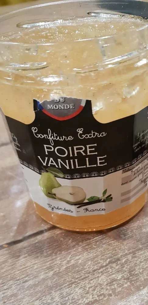 Confiture Extra de Poires Vanille Bourbon