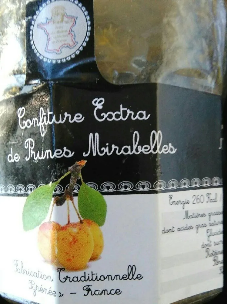 Confiture Extra de prunes mirabelles