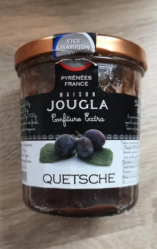 Confiture extra de quetsche