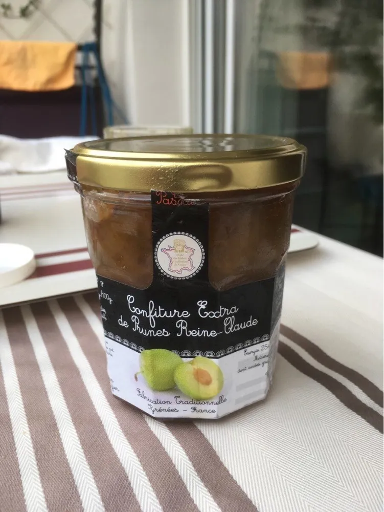 Confiture de reines claude