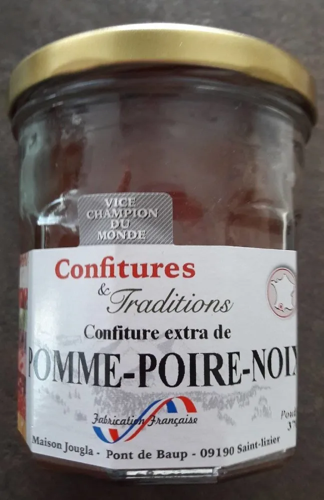 Confiture extra de Pomme-Poire-Noix