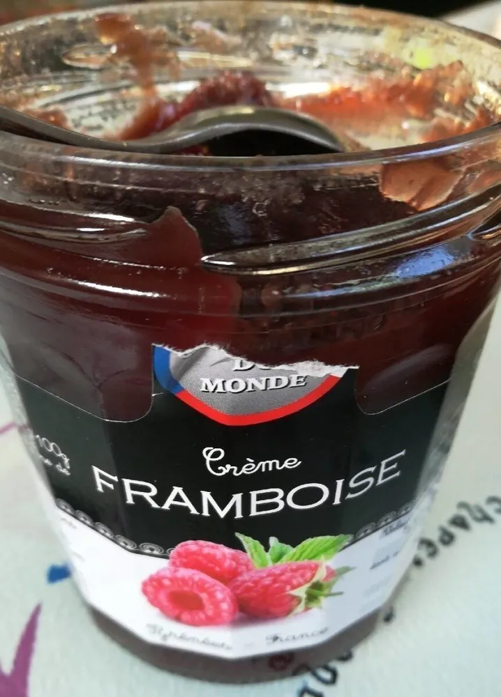 Crème framboise