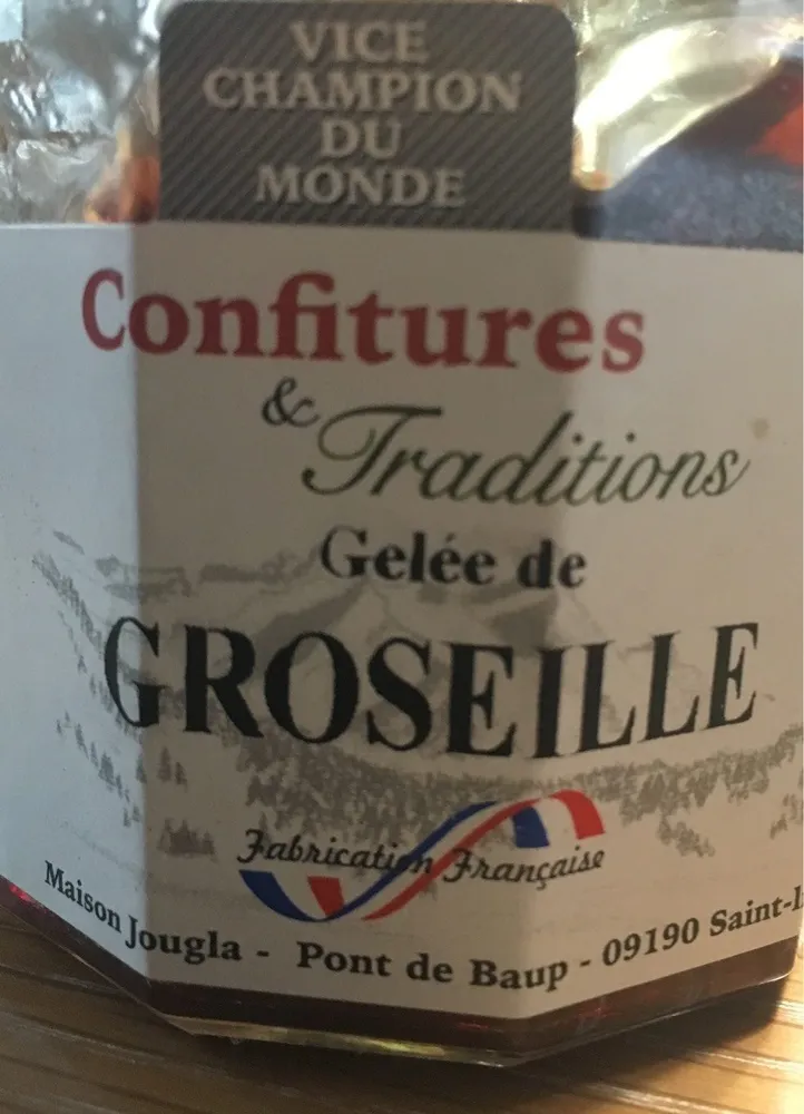 Confiture Gelée de groseille