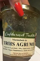 Marlelade de trois agrumes
