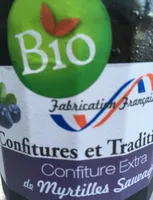Confiture extra de myrtilles sauvages