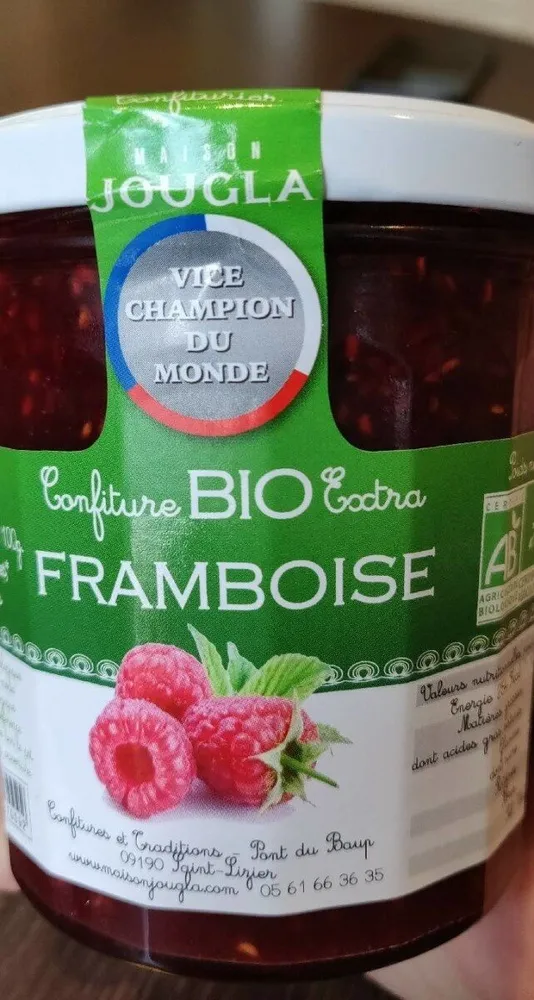 Confiture Bio Extra framboise