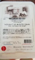 Crème glacée nougat montelimar