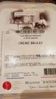 Crème glacée crème brûlée