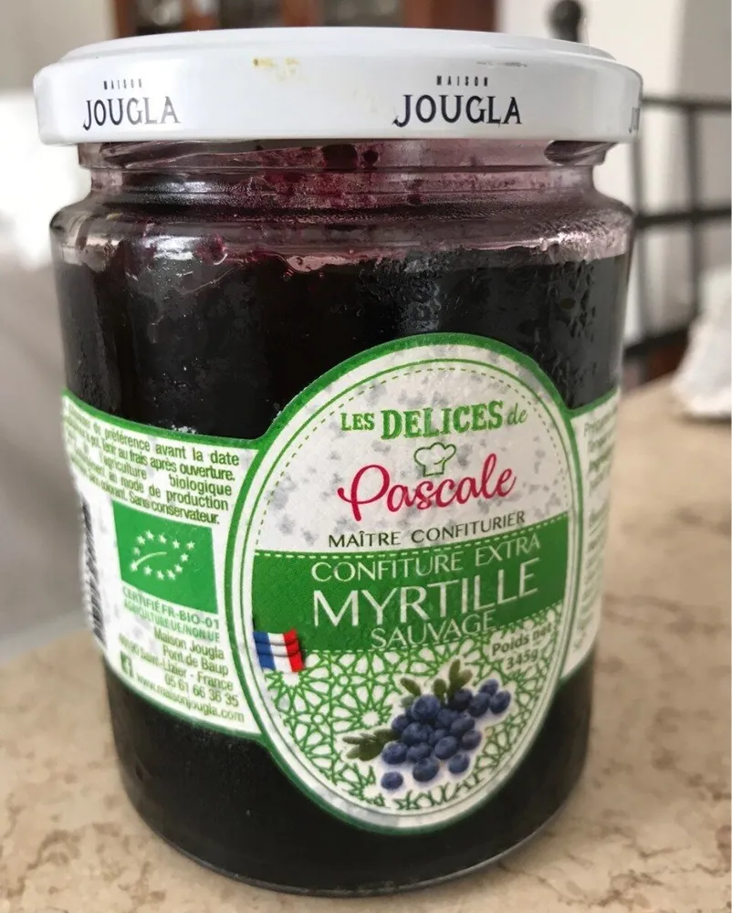 Confiture extra myrtille sauvage