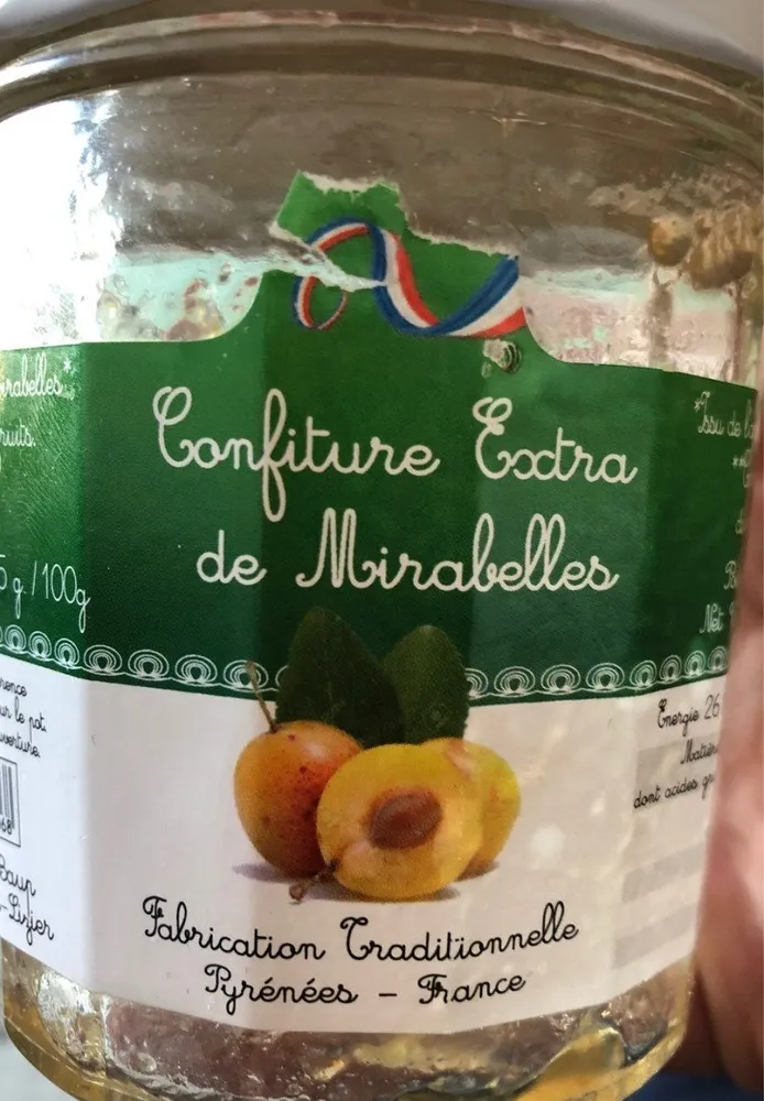 Confiture extra de Mirabelles