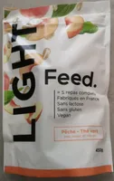 Feed light saveur Pêche - Thé vert