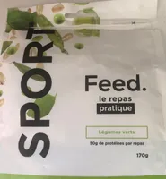 Feed sport legumes verts