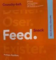 Crunchy-ball noix de coco chocolat