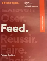 Boisson-repas saveur fruits rouges