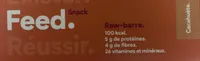 Raw barre à la cacahuete