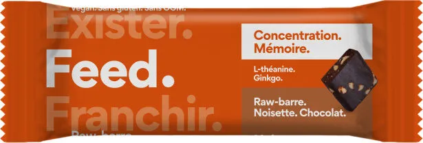 Snack Barre raw Noisette (Concentration)