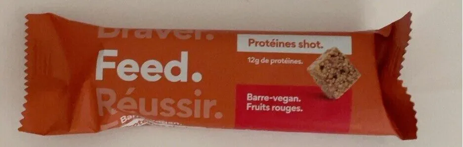 Barre-vegan fruits rouges