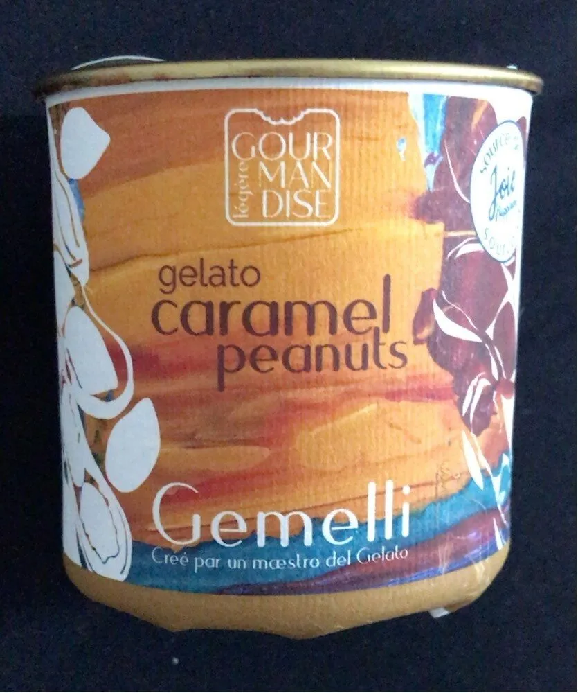 Gelato Caramel peanuts