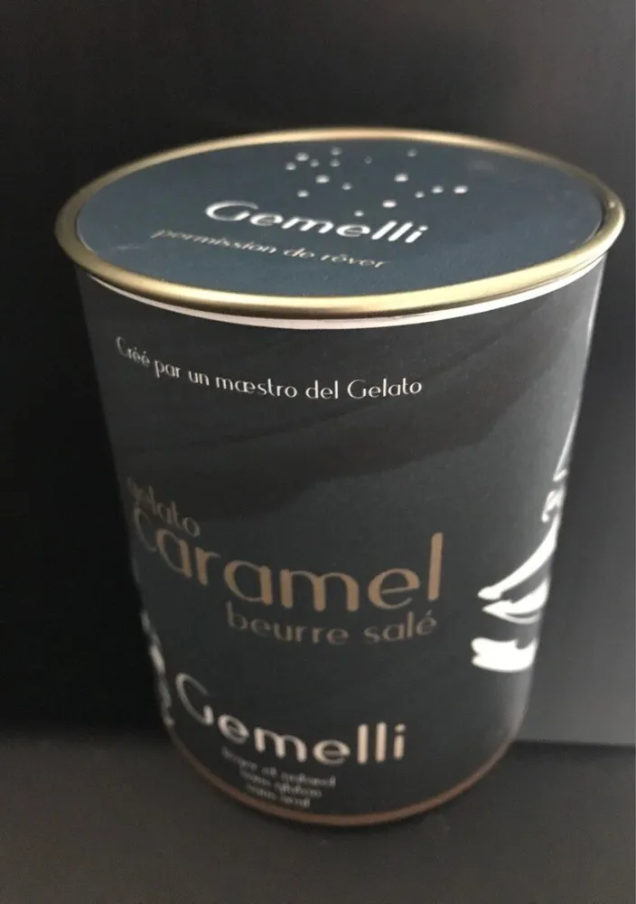 Gelato caramel beurre salé