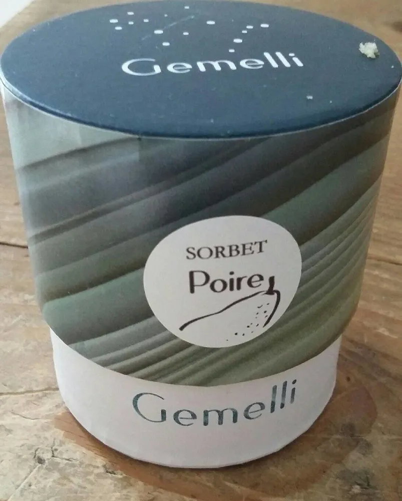 Sorbet poire