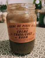 Crème de châtaignes au Rhum