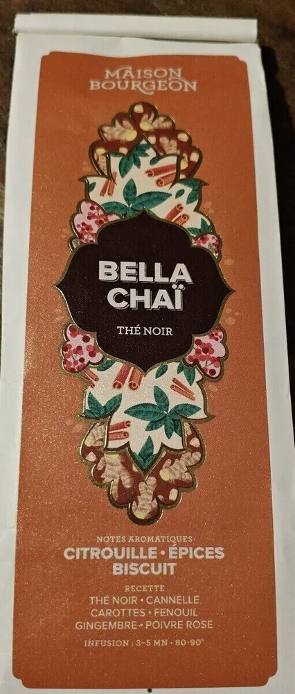 Bella Chaï thé noir