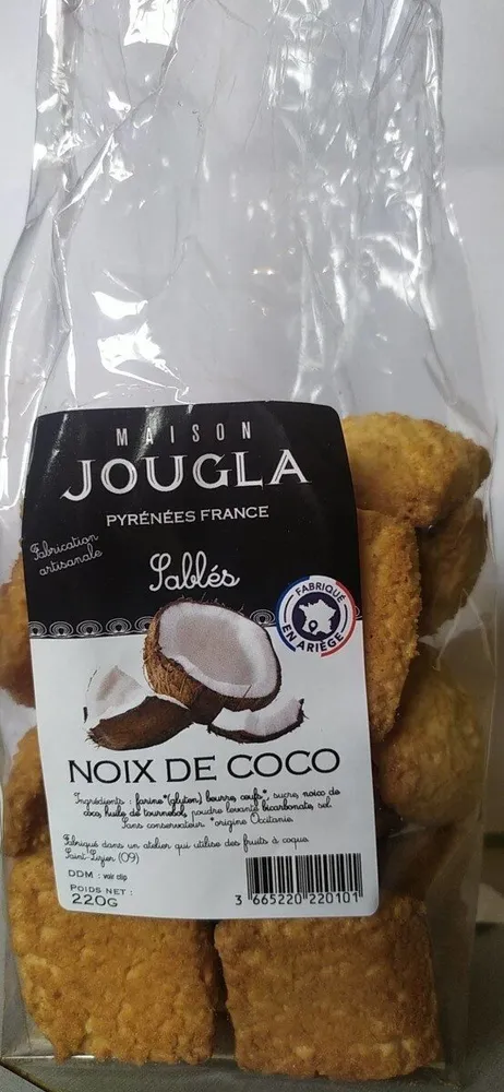 Sablés noix de coco