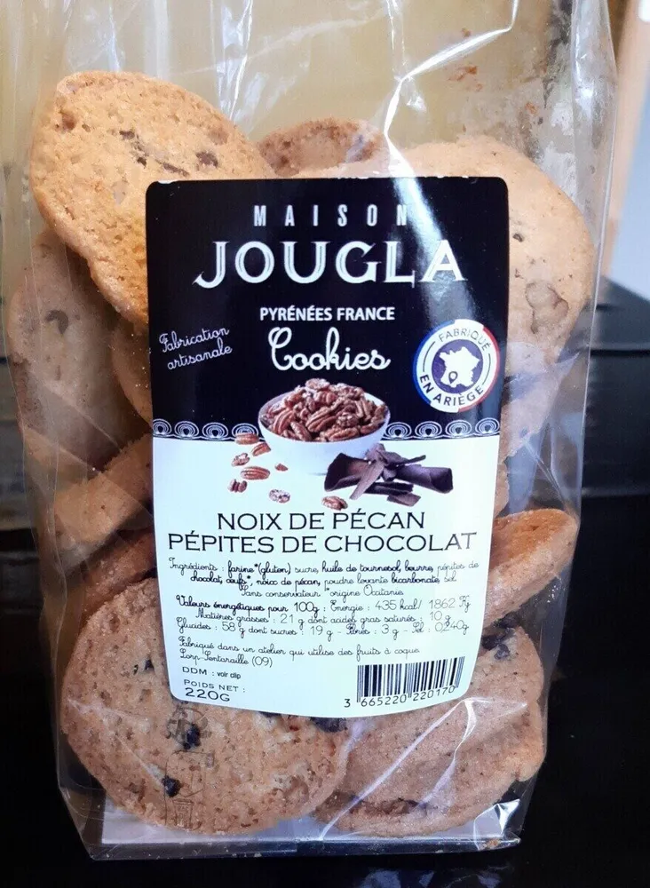 Cookies noix de pécan pépites de chocolat
