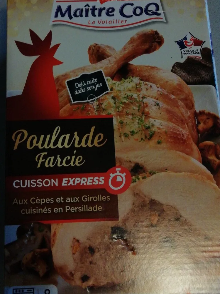 Poularde farcie