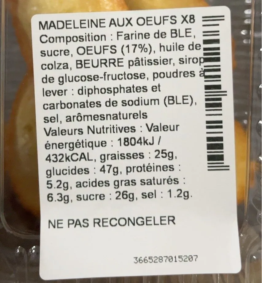 Madelaine Aux Oeufs