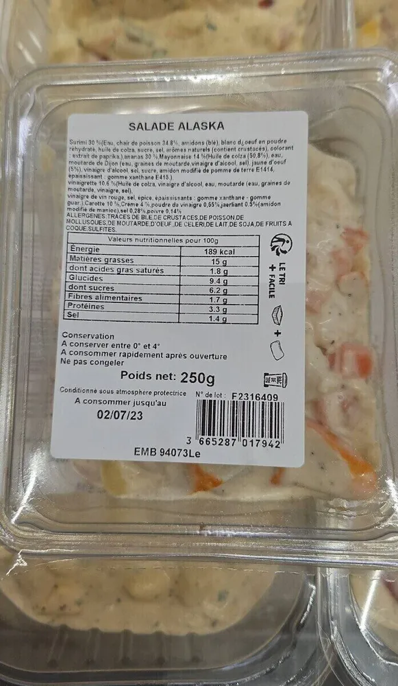 Salade Alaska