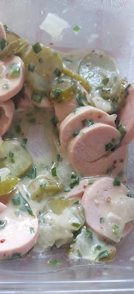 Cervelas vinaigrette