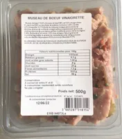Museau de boeuf vinaigrette