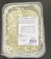 Concombre a la crème