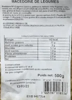 Macedoine de legumes