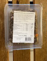 Salade lentilles a la paysanne