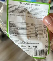Tartinade de thon