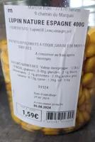 Lupin nature espagne